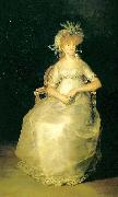 Francisco de Goya Portrait of the Maria Teresa de Borbon y Vallabriga, china oil painting artist